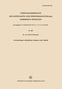 Produktbild: Anwendungen radioaktiver Isotope in der Technik