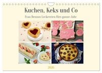 Produktbild: Kuchen, Keks und Co: Frau Bennos Leckereien f&uuml;r das ganze Jahr (Wandkalender 2026 DIN A4 quer), CALVENDO Monatskalender