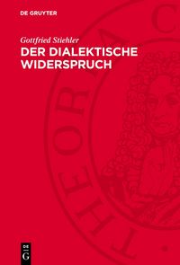 Produktbild: Der dialektische Widerspruch