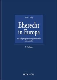 Produktbild: Eherecht in Europa