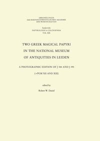 Produktbild: Two Greek Magical Papyri in the National Museum of Antiquities in Leiden