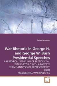 Produktbild: Jernander, R: War Rhetoric in George H. and George W. Bush P