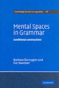 Produktbild: Mental Spaces in Grammar
