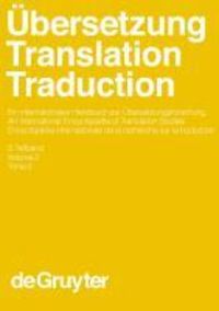 Produktbild: &Uuml;bersetzung - Translation - Traduction. 2. Teilband