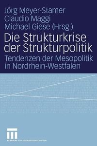 Produktbild: Die Strukturkrise der Strukturpolitik