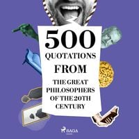 Produktbild: 500 Quotations from the Great Philosophers of the 20th Century