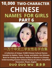 Produktbild: Learn Mandarin Chinese Two-Character Chinese Names for Girls (Part 6)