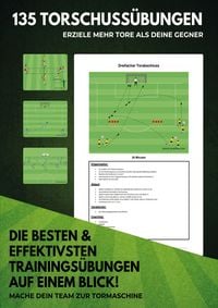 Produktbild: 135 Torschuss&uuml;bungen f&uuml;r dein perfektes Fu&szlig;balltraining