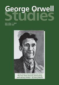 Produktbild: George Orwell Studies Vol 6 No 1