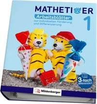 Produktbild: Mathetiger 1 - Arbeitsblätter zur individuellen Förderung und Differenzierung