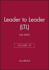 Produktbild: Leader To Leader (ltl) Volume