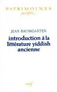 Produktbild: Introduction a la Litterature Yiddish Ancienne