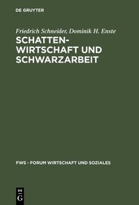 Produktbild: Schattenwirtschaft und Schwarzarbeit
