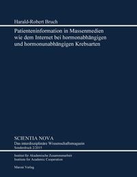 Produktbild: Patienteninformation in Massenmedien wie dem Internet bei hormonabh&auml;ngigen und hormonunabh&auml;ngigen Krebsarten
