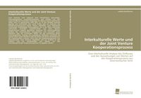 Produktbild: Interkulturelle Werte und der Joint Venture Kooperationsprozess