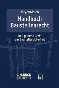Produktbild: Handbuch Baustellenrecht