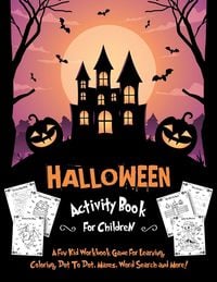 Produktbild: Halloween Activity Book For Children