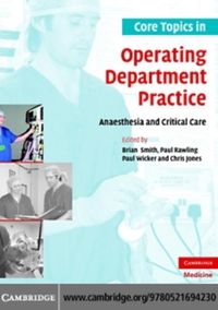 Produktbild: Core Topics in Operating Department Practice