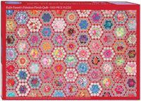 Produktbild: Kaffe Fassett's Fabulous Florals Quilt Jigsaw Puzzle for Adults