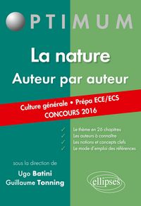 Produktbild: La nature. Auteur par auteur