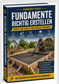 Produktbild: Fundamente richtig erstellen"