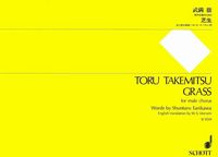 Produktbild: Takemitsu, T: Toru Takemitsu: Grass