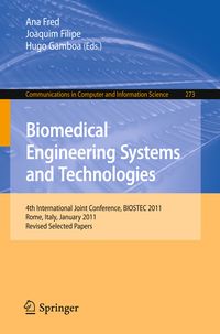 Produktbild: Biomedical Engineering Systems and Technologies