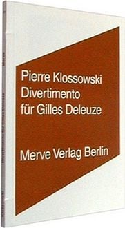 Produktbild: Divertimento f&uuml;r Gilles Deleuze
