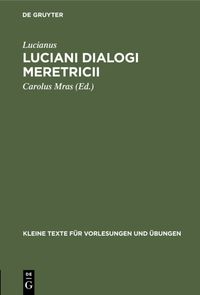 Produktbild: Luciani Dialogi meretricii