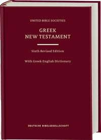 Produktbild: Greek New Testament GNT6. With Greek-English Dictionary