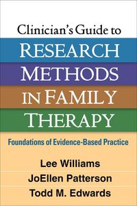 Produktbild: Clinician's Guide to Research Methods in Family Therapy