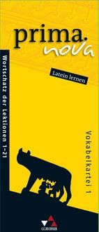 Produktbild: prima.nova Latein lernen / prima.nova Vokabelkartei 1