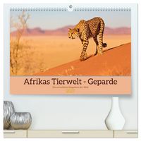 Produktbild: Afrikas Tierwelt - Geparde (hochwertiger Premium Wandkalender 2027 DIN A2 quer), Kunstdruck in Hochglanz