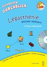 Produktbild Legasthenie leichter meistern - 2. Klasse Volksschule mit CD