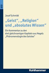 Produktbild: "Geist", "Religion" und "absolutes Wissen"