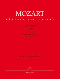 Produktbild: Mozart, W: Konzertarien f&uuml;r Bass