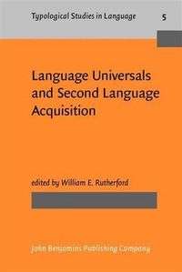 Produktbild: Language Universals and Second Language Acquisition