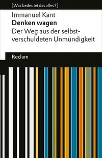 Produktbild: Denken wagen