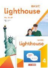 Produktbild: Lighthouse, Basic Edition, Band 4: 8. Schuljahr, Workbook mit Audios, Erkl&auml;rfilmen und L&ouml;sungen, plus Zugangscode zu interaktivem Kompetenztraining in