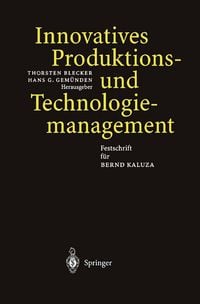 Produktbild: Innovatives Produktions-und Technologiemanagement