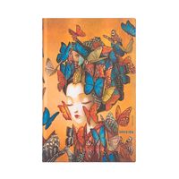 18-Monatskalender Flexi 2024 Madame Butterfly Maxi Vertikal von Paperblanks
