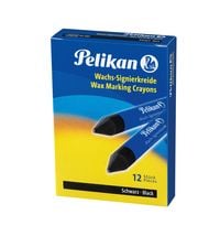 Produktbild: Pelikan Wachs-Signierkreide 772/12 schwarz