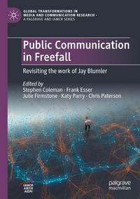 Produktbild: Public Communication in Freefall