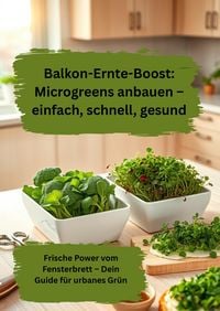 Produktbild: Balkon-Ernte-Boost: Microgreens anbauen - einfach, schnell, gesund