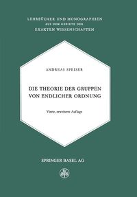 Produktbild: Die Theorie der Gruppen von Endlicher Ordnung