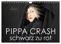 Produktbild: PIPPA CRASH &ndash; schwarz zu rot (Wandkalender 2026 DIN A4 quer), CALVENDO Monatskalender