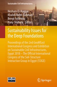Produktbild: Sustainability Issues for the Deep Foundations