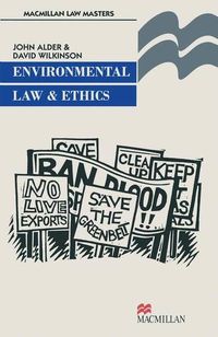 Produktbild: Environmental Law and Ethics