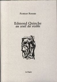 Produktbild: Edmond Quinche, au seuil du visible