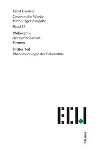 Produktbild: Philosophie der symbolischen Formen. Dritter Teil